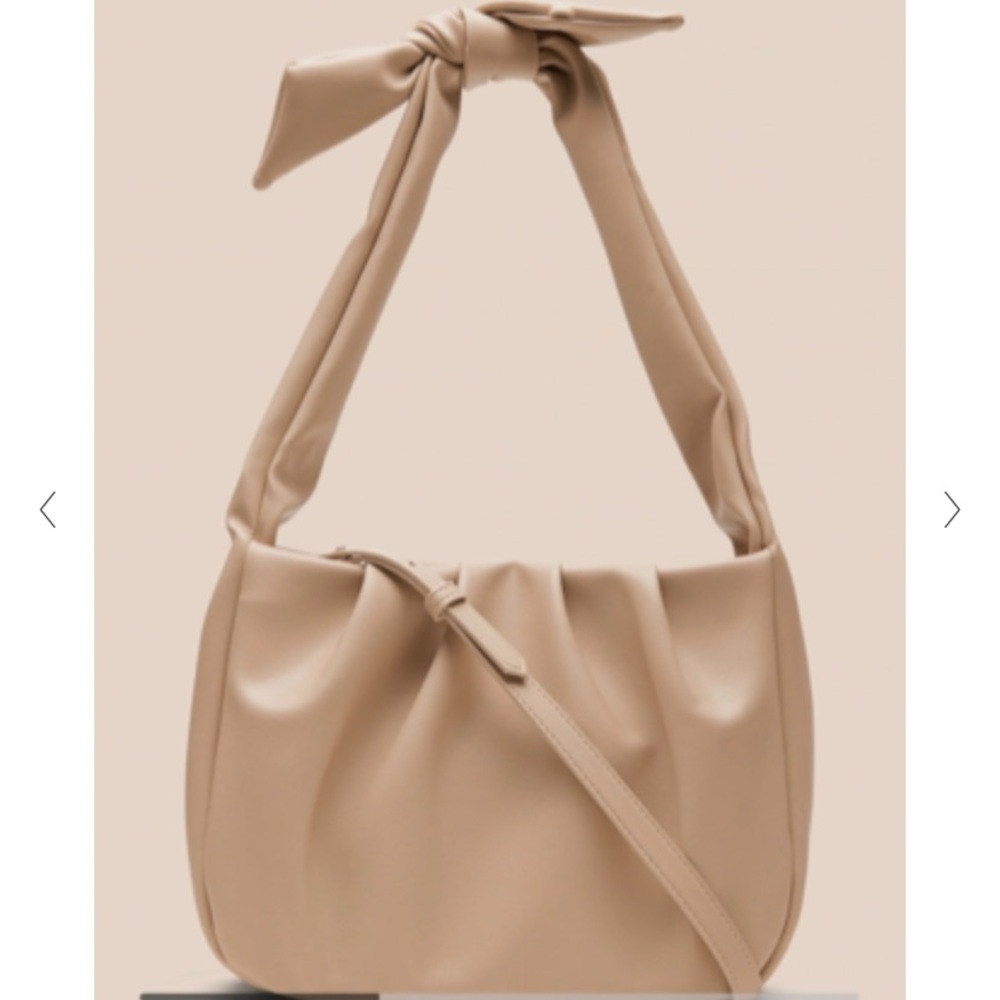 Banana Republic Ruched Knot Shoulder Bag